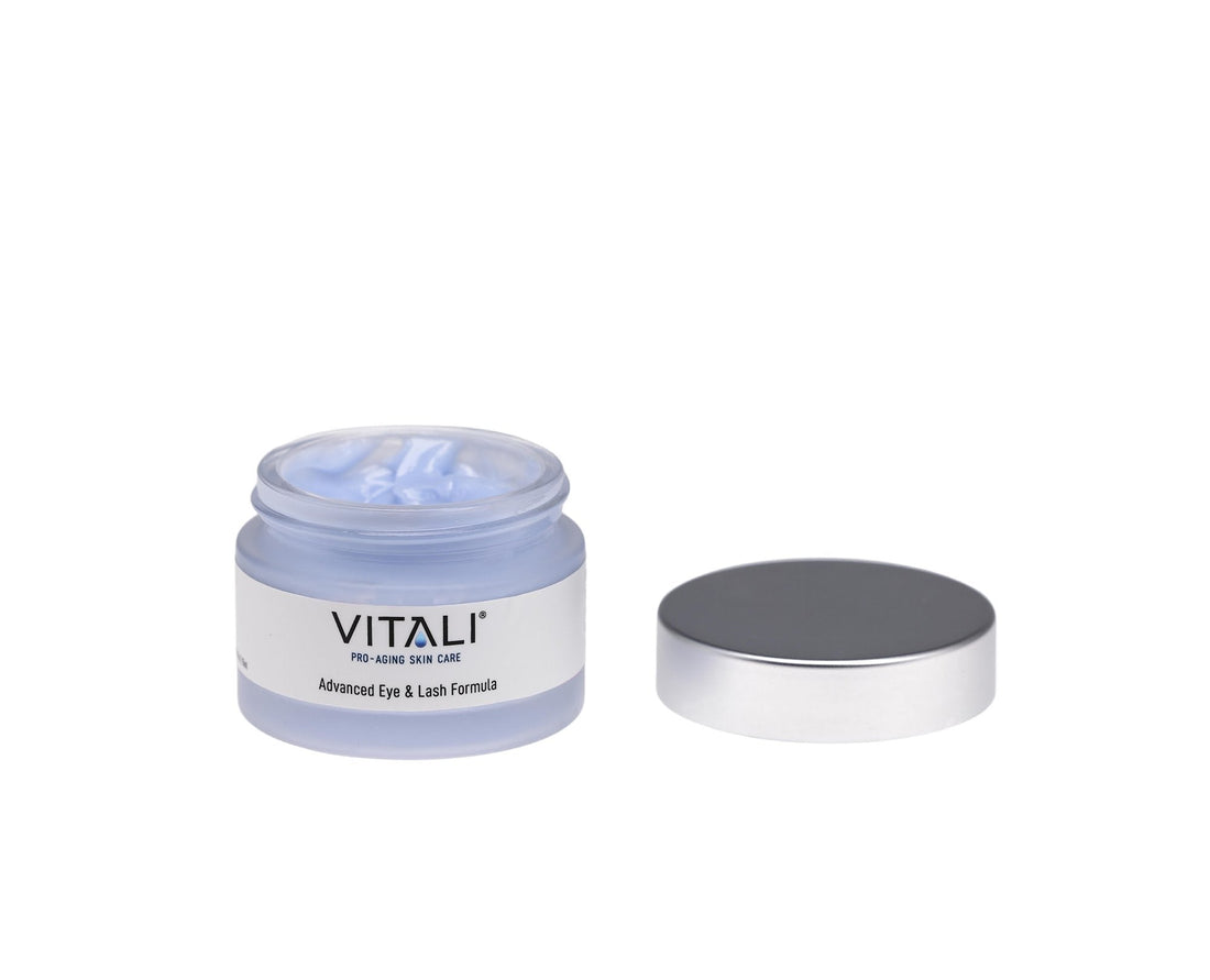 Vitali's Advanced Eye and Lash Formula cream.