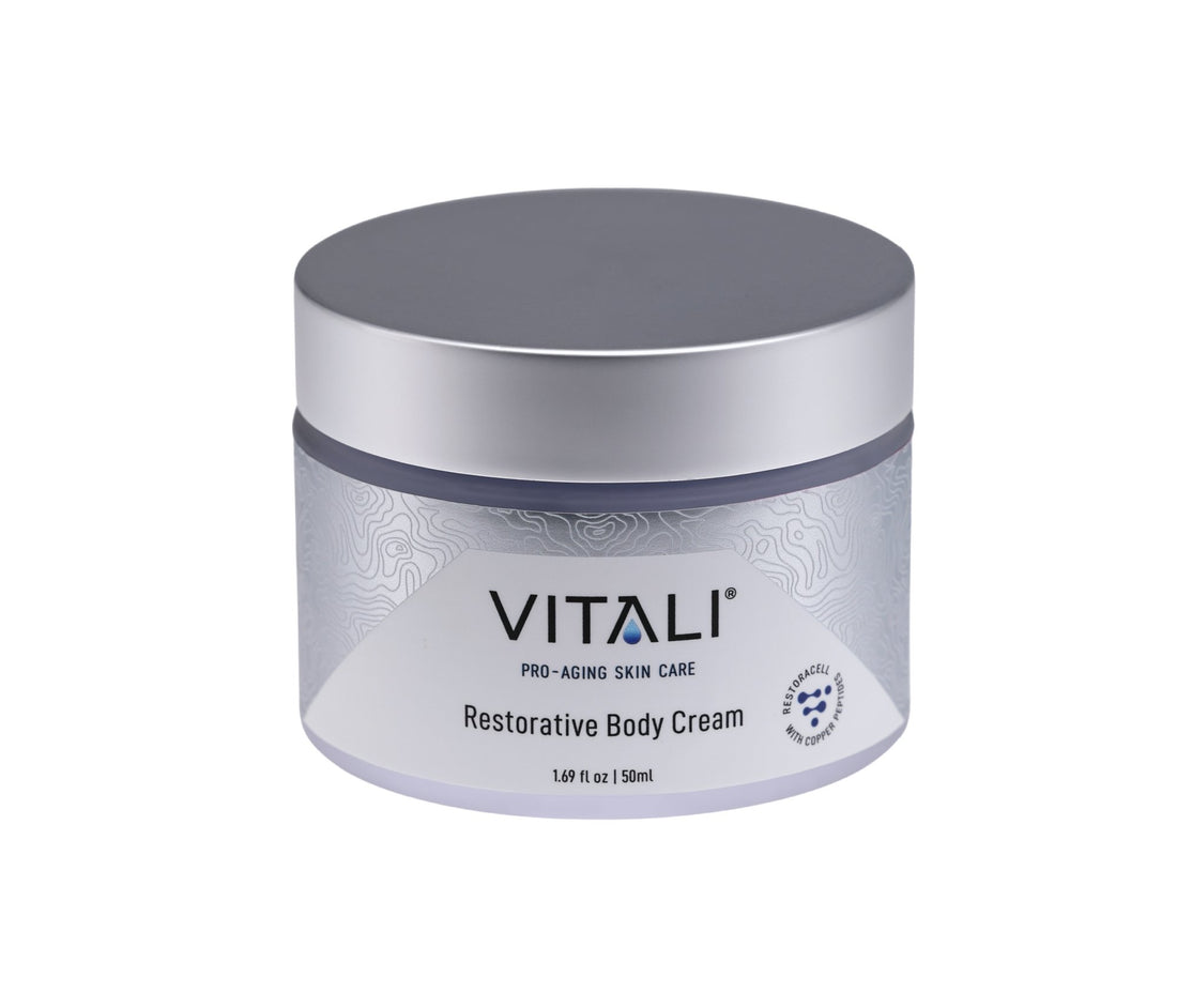 Vitali Skin Care's Restorative Body Cream.