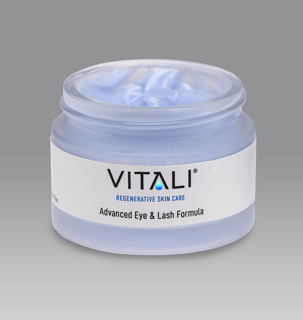 Vitali's advanced eye and lash formula with copper peptides.